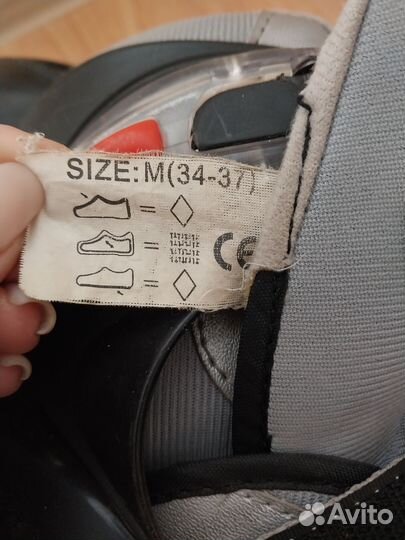 Роликовые коньки раздвижные 34-37