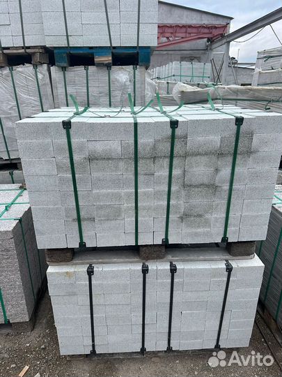 Брусчатка плитка гранитная 100*200 опт, укладка