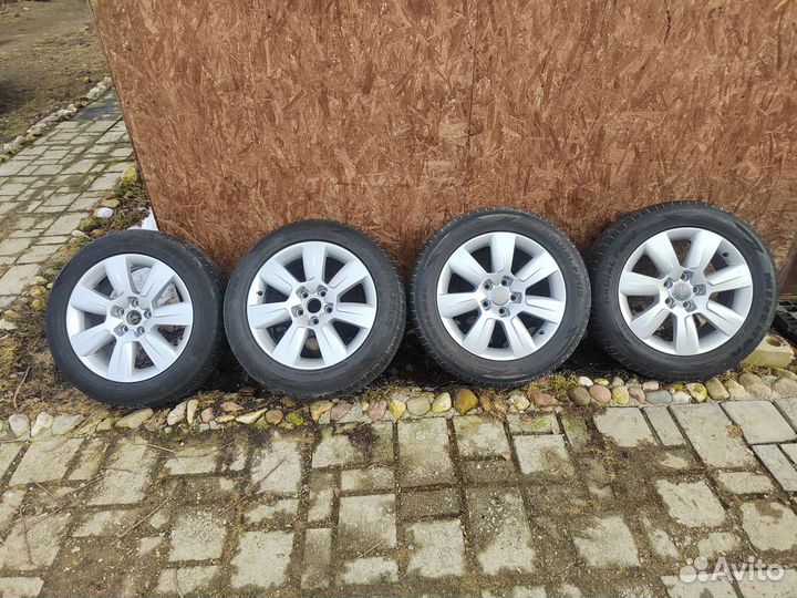 Колеса в сборе r17 летние