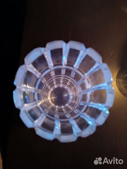 Ваза для цветов, хрусталь, СССР