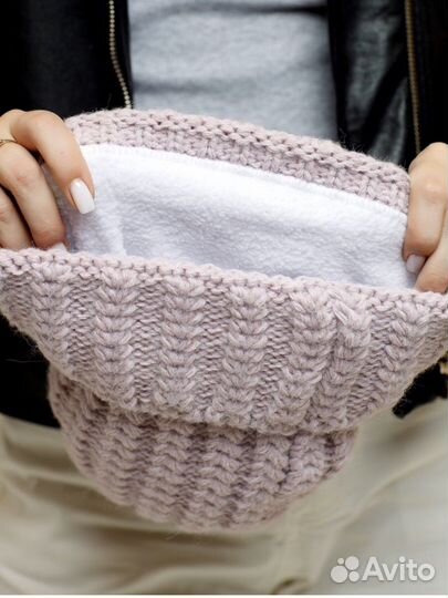 Шапка зимняя и снуд