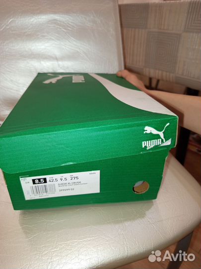 Кроссовки puma suede xl crush preserves