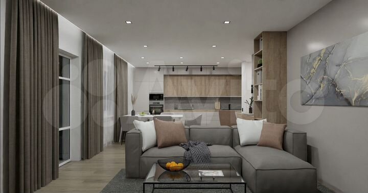 3-к. квартира, 102,2 м², 2/4 эт.