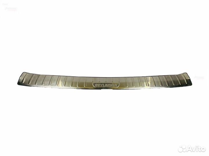 Накладка заднего бампера Nissan Qahqai хром A6874