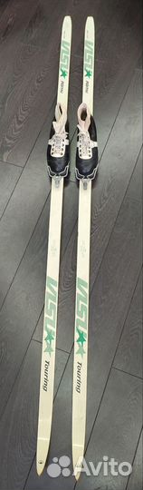 Лыжи беговые СССР 210 см, крепления, ботинки 41 р