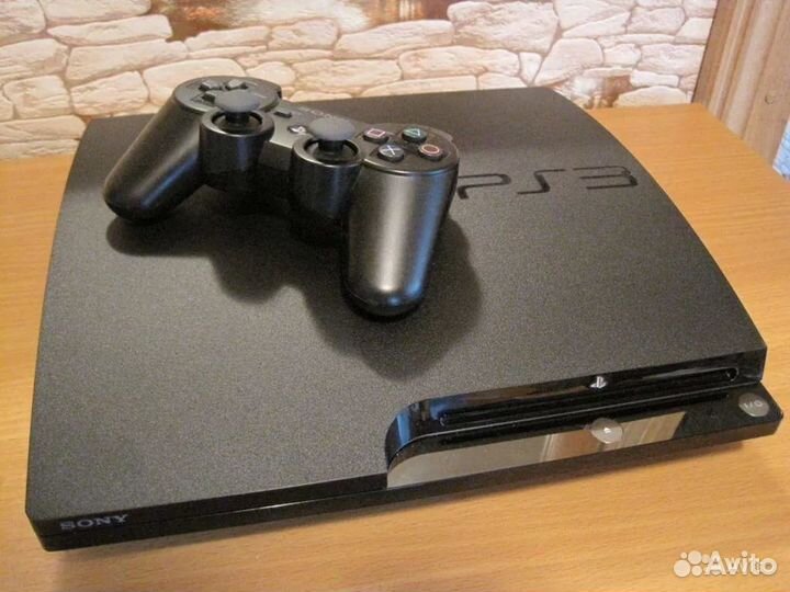 Игровая приставка ps3 slim прошитая