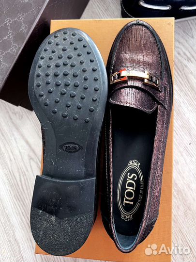 Мокасины женские tods оригинал