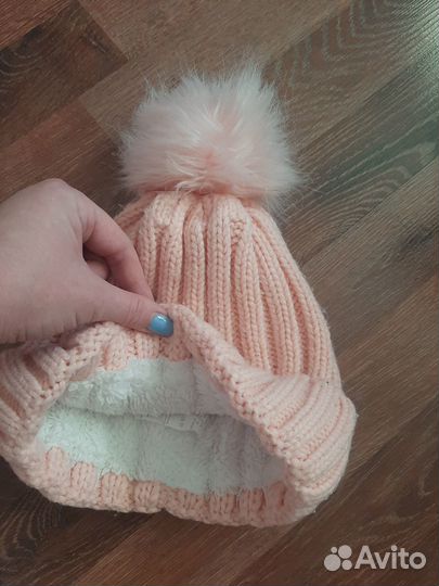 Шапка для девочки зима