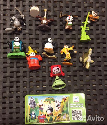 Kinder surprise кунгфу панда