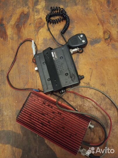 Автомобильная рация + антенна