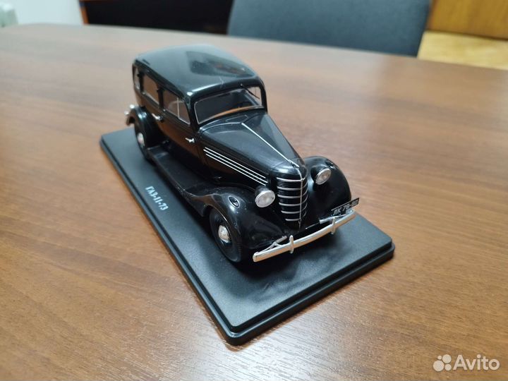 Модель 1:24 газ 11/73 - Легендарные советские авто