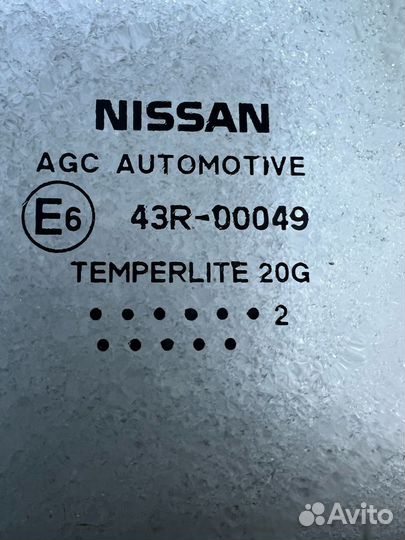 Стекло переднее левое на Nissan Qashqai J11 2023