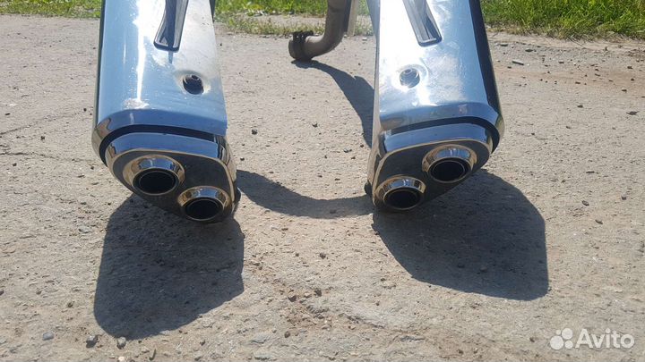 Полносильный глушитель Honda VFR800