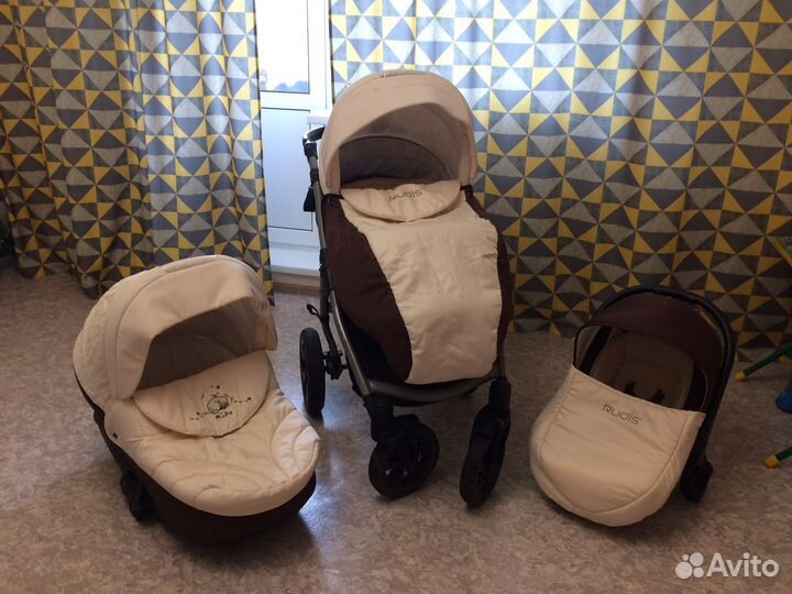 Коляска Rudis 3 в 1