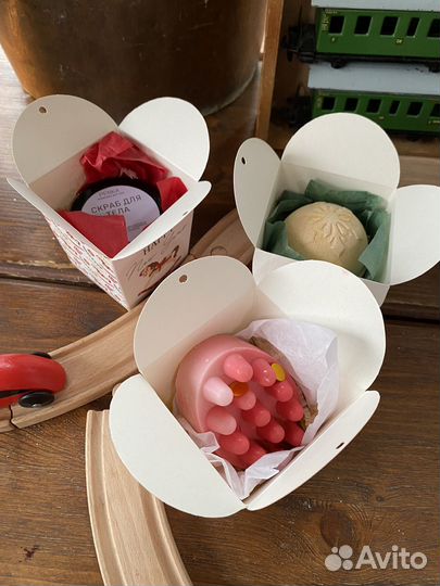 Массажное мыло с люфой