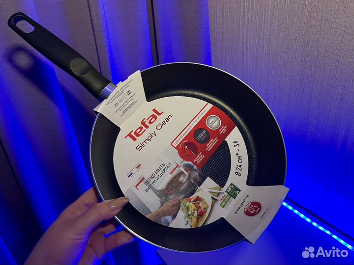 Сковорода Tefal 22 / 24/ 26 см Simply Clean
