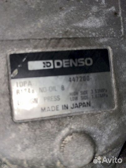 Компрессор кондиционера 3S-FE Toyota Carina ST195