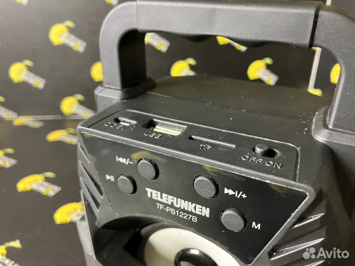 Акустика telefunken TF-PS1227B BT / 8Вт / 800 мАч