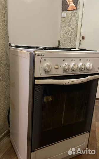Газовая плита бу indesit