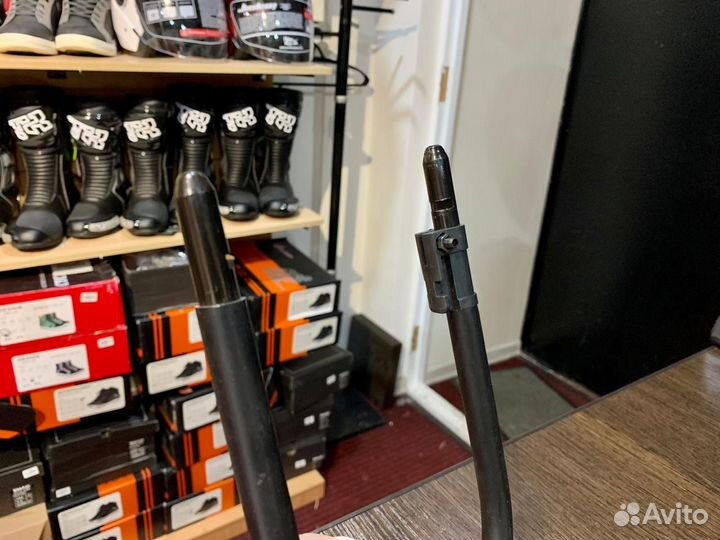 Кодовый замок дуга + трос на мото