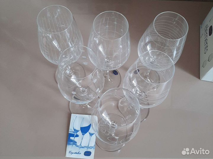 Бокалы crystal bohemia