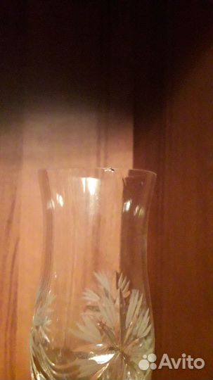 Фужеры хрустальные. Высота 20,5 см