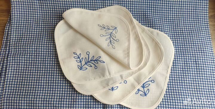 Скатерти СССР салфетками.новое