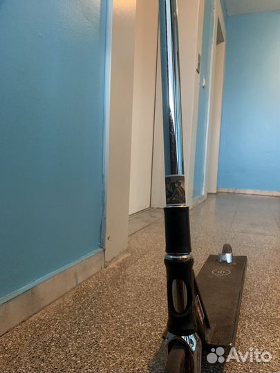 Трюковой самокат skip slash хром