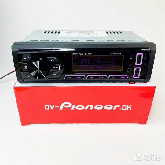 Магнитола Pioneer (AUX/bluetooth/USB)