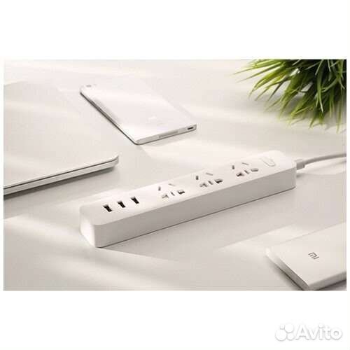 Удлинитель Xiaomi Mi Power Strip 3, 1.8 м