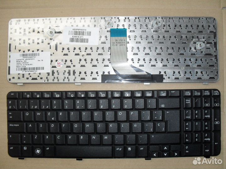 Клавиатура HP Compaq Presario CQ61 G61 Series