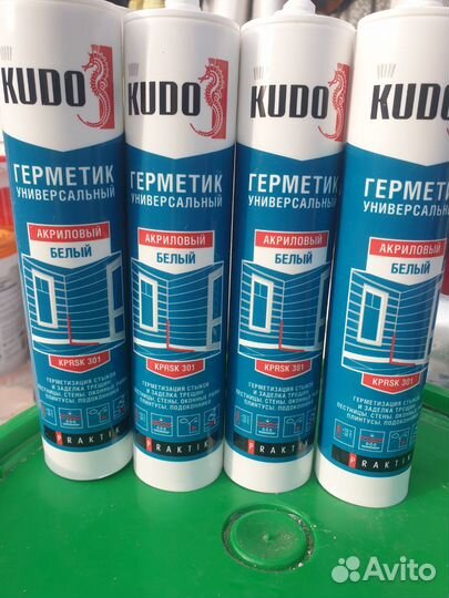 Акриловый герметик kudo. Белый 260ml