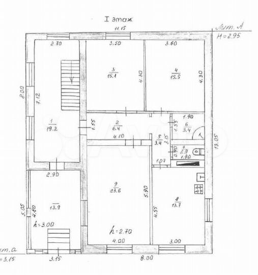 Дом 305,9 м² на участке 8,4 сот.