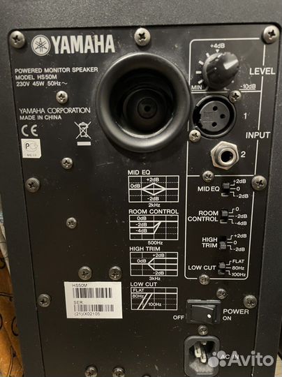 Мониторы/колонки yamaha HS50M, 2 штуки