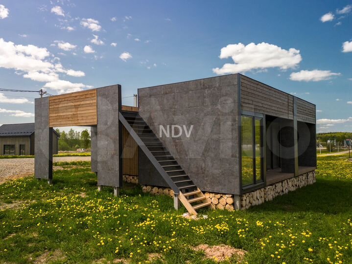 Дом 98 м² на участке 6 сот.