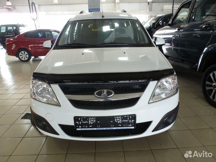 Дефлектор капота (Classic черный ) ваз LADA Largus