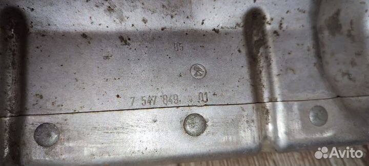 Защита выпускного коллектора Bmw 3 E90