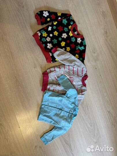 Детские вещи пакетом 68 74 80