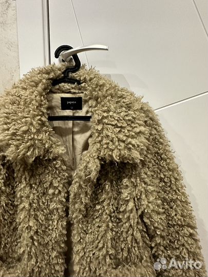 Шуба из эко меха