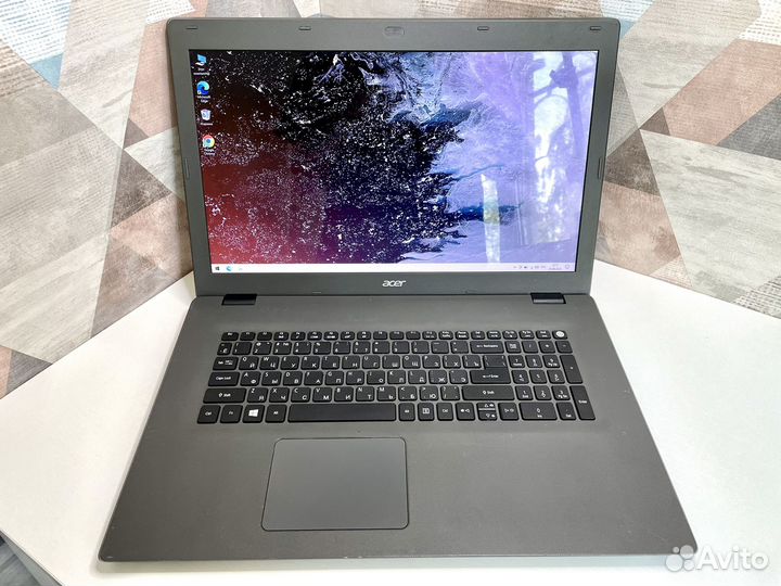 Ноутбук Acer 17 дюймов/480 гб ssd
