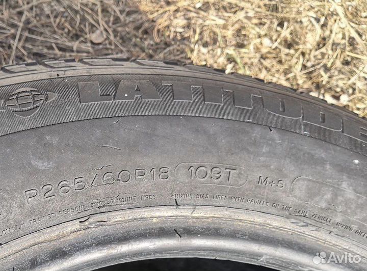 Michelin Latitude Tour 265/60 R18 109T