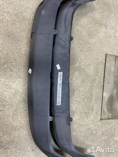 Юбка заднего бампера форд фокус 3 седан