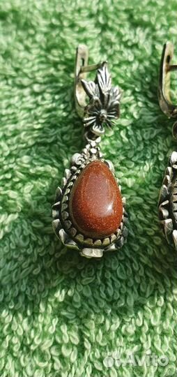 Серьги с авантюрином, СССР после 1958 года