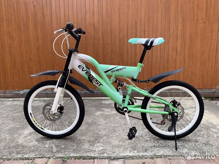 Горный велосипед двухподвес 20 дюймов