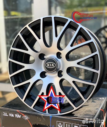 Диски Kia Hyundai R16 4x114,3 Black matt