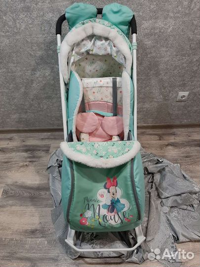 Коляска санки