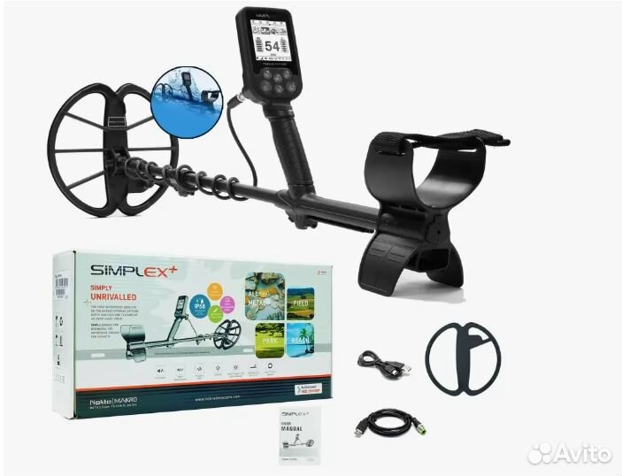 Металлоискатель Nokta Makro Simplex Plus