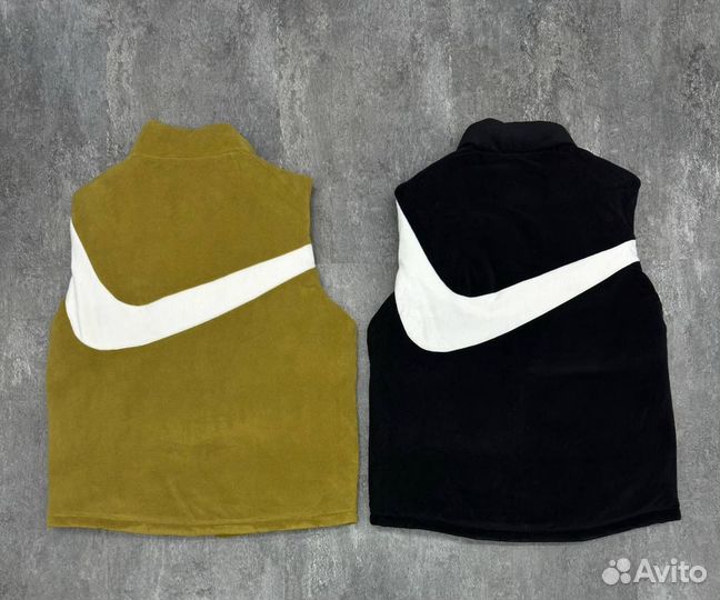 Жилет двухсторонний Nike барашек