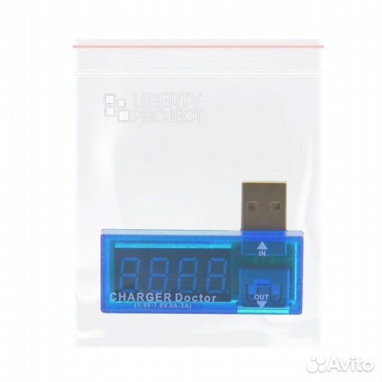 Тестер USB Charge Doctor (3.5-7.0V, 0-3.0A)