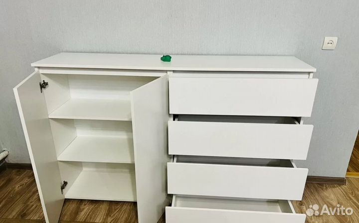 Комод большой Турин белый